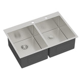 Double Bowl (50/50) Drop in Sink