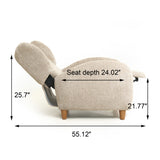 Fabric Accent Chair Camel