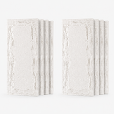 3D Faux Stone Wall Panels, 8 PCS PU Wainscoting Panel for Interior Wall Decor