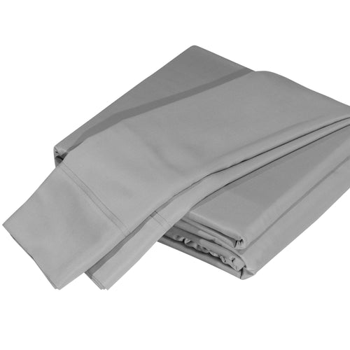 Bamboo Viscose King Sheet Set, Silver Grey 4-Piece
