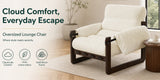 Chenille Accent Chair Beige