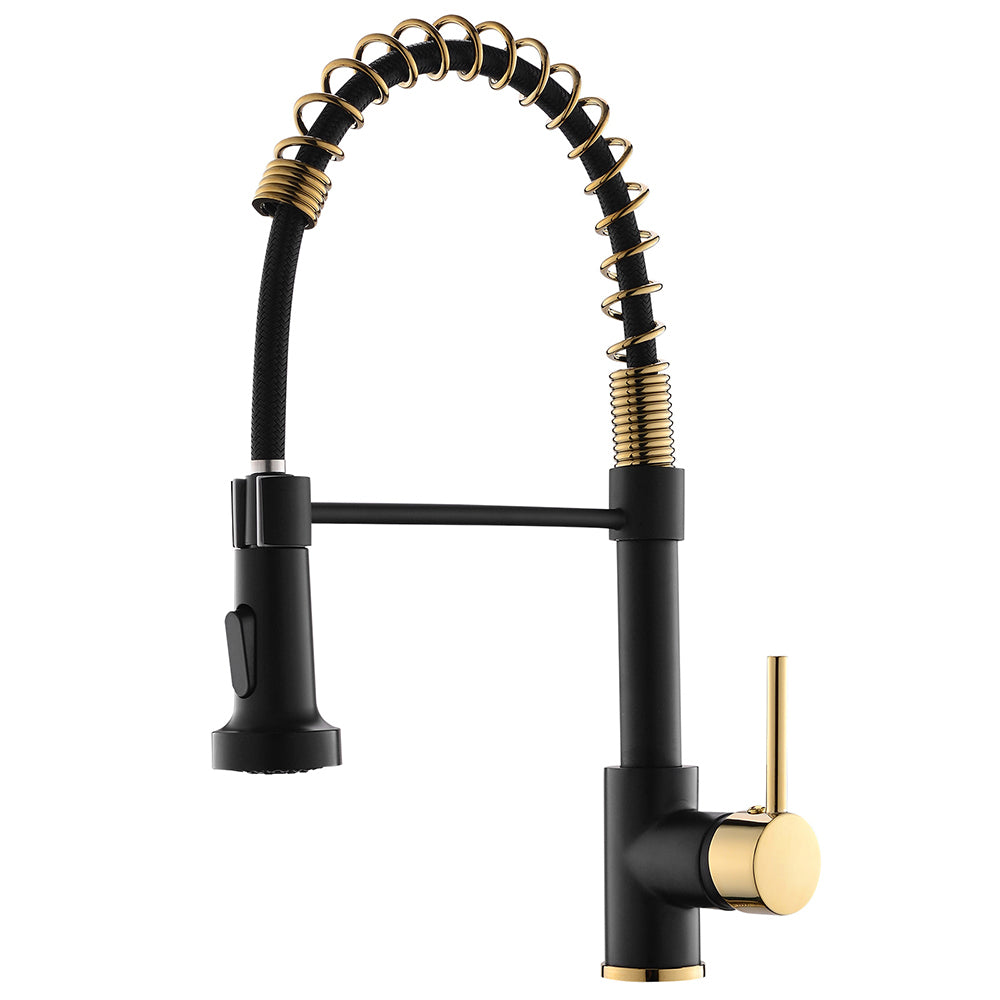 Commercial Kitchen Faucet Pull Down Sprayer Single Handle
