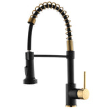Commercial Kitchen Faucet Pull Down Sprayer Single Handle