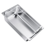 1 Pack Stainless Steam Hotel Pan, Full Size Table Steam Pan