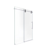 44"-48"W*76" H Frameless Single Sliding Shower Door