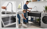 Stainless Steel Utility Sink, Freestanding Sink 1