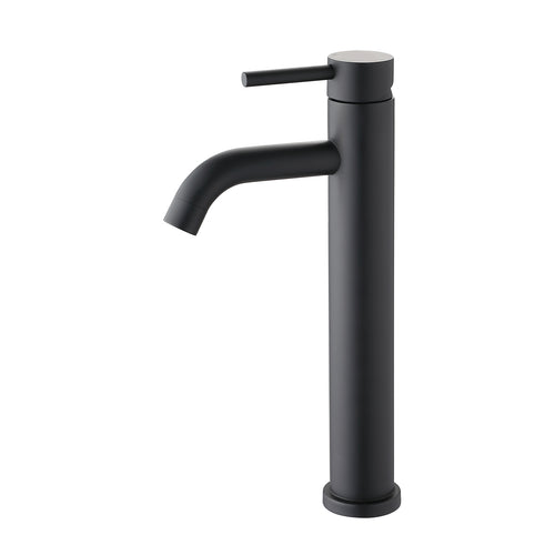 Modern Single Handle Bathroom Sink Faucet Tall Lavatory