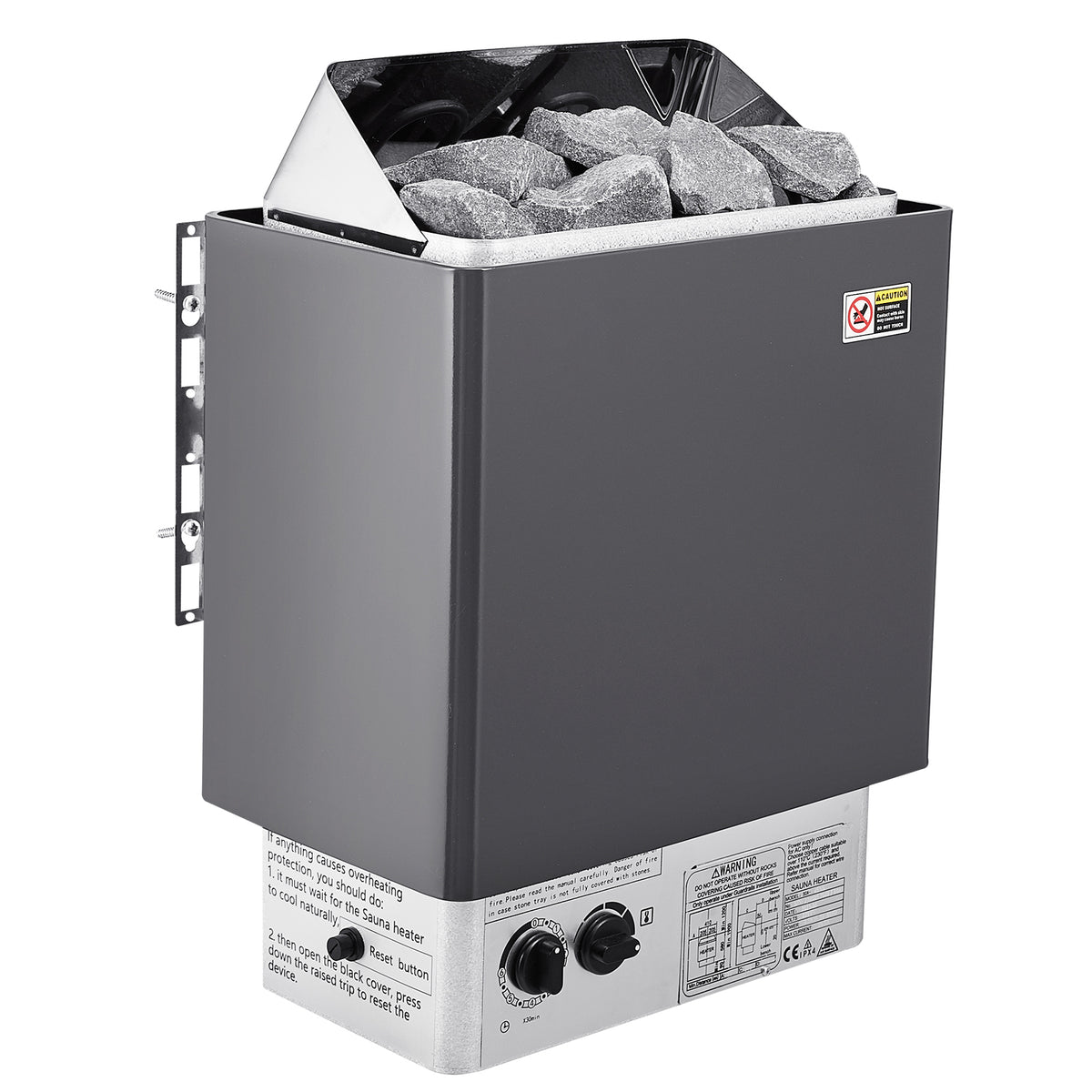 9KW Sauna Heater, Steam Bath Sauna Heater with Built-In Controls