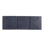 Gray Triple Fold Chaise Lounge Cushion
