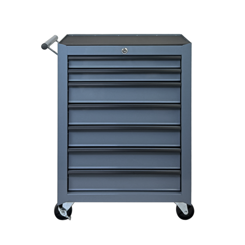 7-Drawer Rolling Metal Tool Chest Cabinet with Ball Bearing Slides