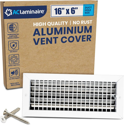 AC Register Vent Cover 16X6 inch - Single Unit