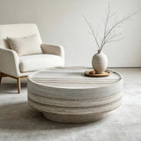 Round 31.5" Coffee Table for Living Room