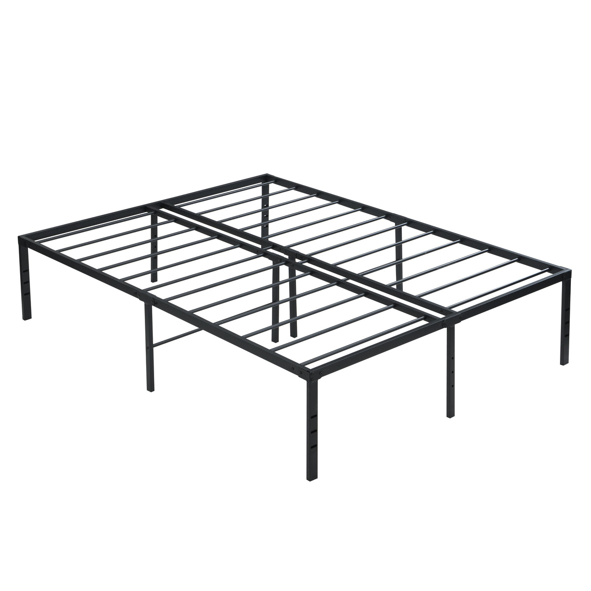 Queen Metal Bed Frame Black