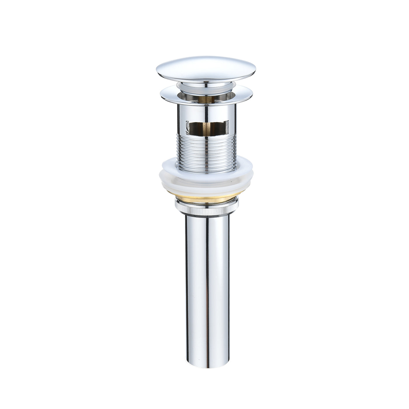 Pop Up Drain Stopper Vessel Sink 304 Stainless Steel Overflow