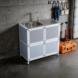 Utility Sink with Cabinet, Freestanding Utility Sink