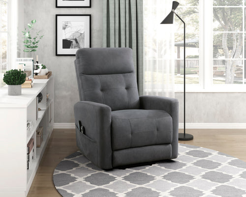 Power Lift Chair with Massage and Heat, Dark Gray