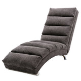 Linen Recliner Dark Gray
