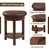 Solid Wood Bar Table Set Cherry