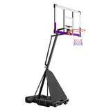Portable Basketball Stand, 10 ft Height Adjustment Basketball Hoop & Goal