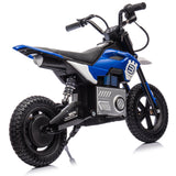 24V Kids Ride On Electric Toy Motocross Motorcycle,200W High Speed Hub Motor,Rea