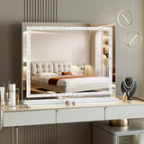 Vanity Mirror with Lights 31.5" x 22.8" Makeup Mirror