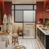 Spacious 60x72 Inch Frameless Shower Door, Aluminum Dual Sliding Glass Door