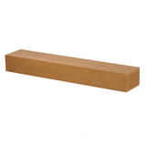 60" Fireplace Mantel Floating Shelf Fir Wood Light Brown