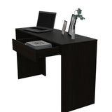 Writing Computer Desk - One Drawer - 47.3" Wide Top - Black