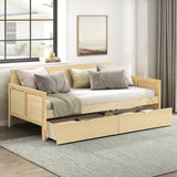 Daybed Wood with Storage Pine