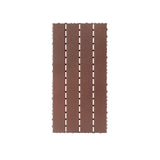 22-Piece Interlocking Deck Tiles Brown 24x12 Polypropylene