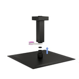 Matte Black 3" Ceiling Shower Arm SUS304 Stainless Steel