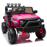 24V Kids Ride On Car W/Parents Remote Control,400W Motor,Four Wheel Suspension,A