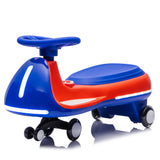 12V Kids ride on Electric Wiggle Car W/2-in-1 Smart Design,Controllable LED Ligh