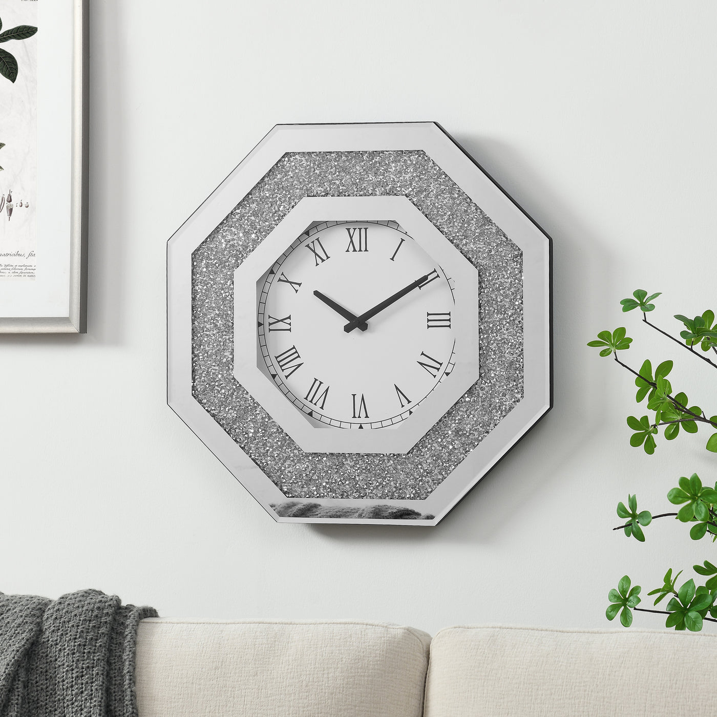 Octagonal and Gemstone Wall Clocks