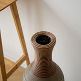 Hand-Woven PVC Rattan Floor Vase, 39.3 Inch Tall Decorative Vase