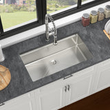 33" Undermount Kitchen Sink - 33*19*9 inch Kitchen Sink Undermount Single Bowl