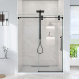 56"-60"W*72" H Frameless Single Sliding Shower Door