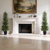 5FT Artificial Real Touch Norfolk Pine Tree 2pcs/set, Potted Plants for Christma