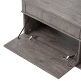 U-Can Lift-Top Coffee Table Hidden Compartment Brown