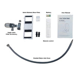 Smart Bidet Toilet Seat with Side Knob Adjustable Heated Seat