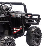 12V 2WD Kids Ride On UTV W/ 2.4G PC,Anti-Collision Bar,High Chassis,Anti-Slip Wh