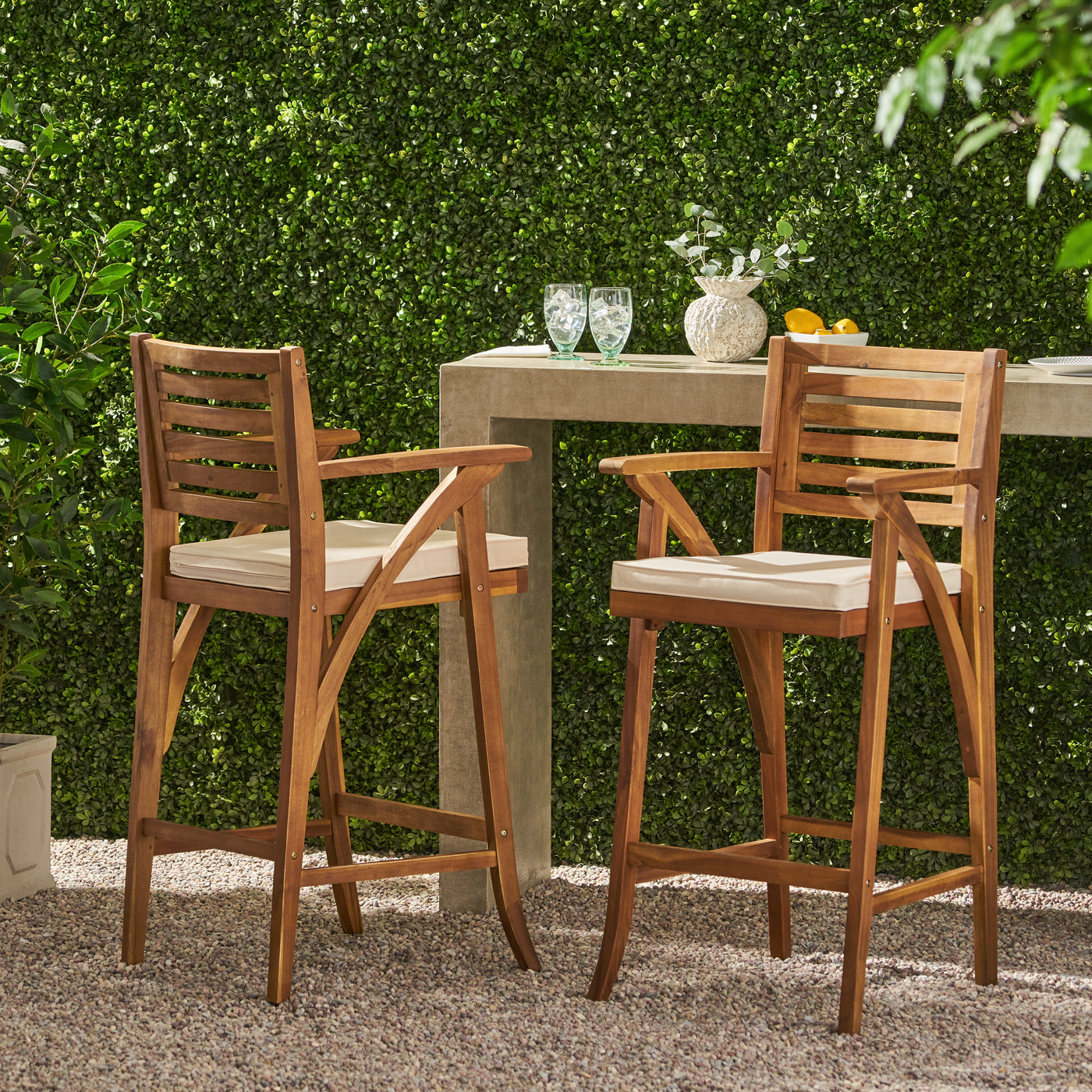 Hermosa 2-Piece Barstool Set