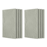 3D Faux Stone Wall Panels 8pc Waterproof Wainscoting 47.24"x23.62