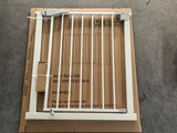 29.5-44.1" Wide Baby Gate for Stairs, Dog Gate Indoor for Doorways