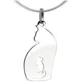 Feline Instincts Sterling Necklace