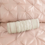 Comforter Set - Pleated Tufted - 100% Polyester - Full 7-Piece