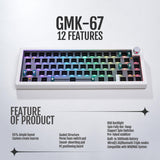 GMK67 65% Wireless Mechanical Keyboard Barebone Kit