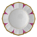 Fuchsia Daisy Dinner Plates