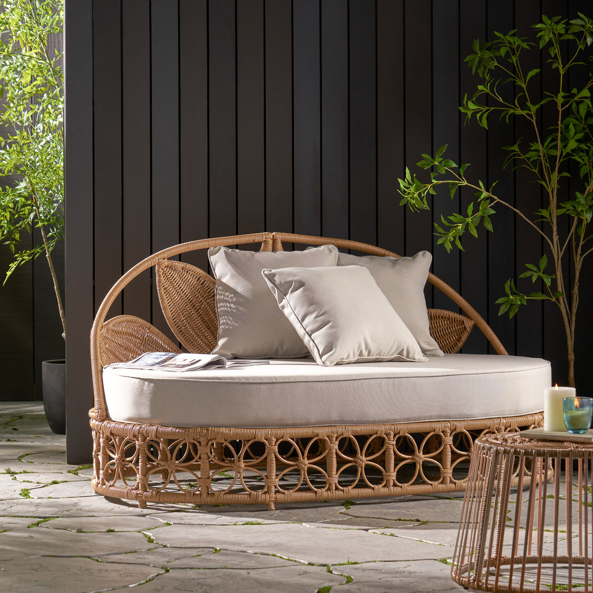 Daybed Fabric Light Brown