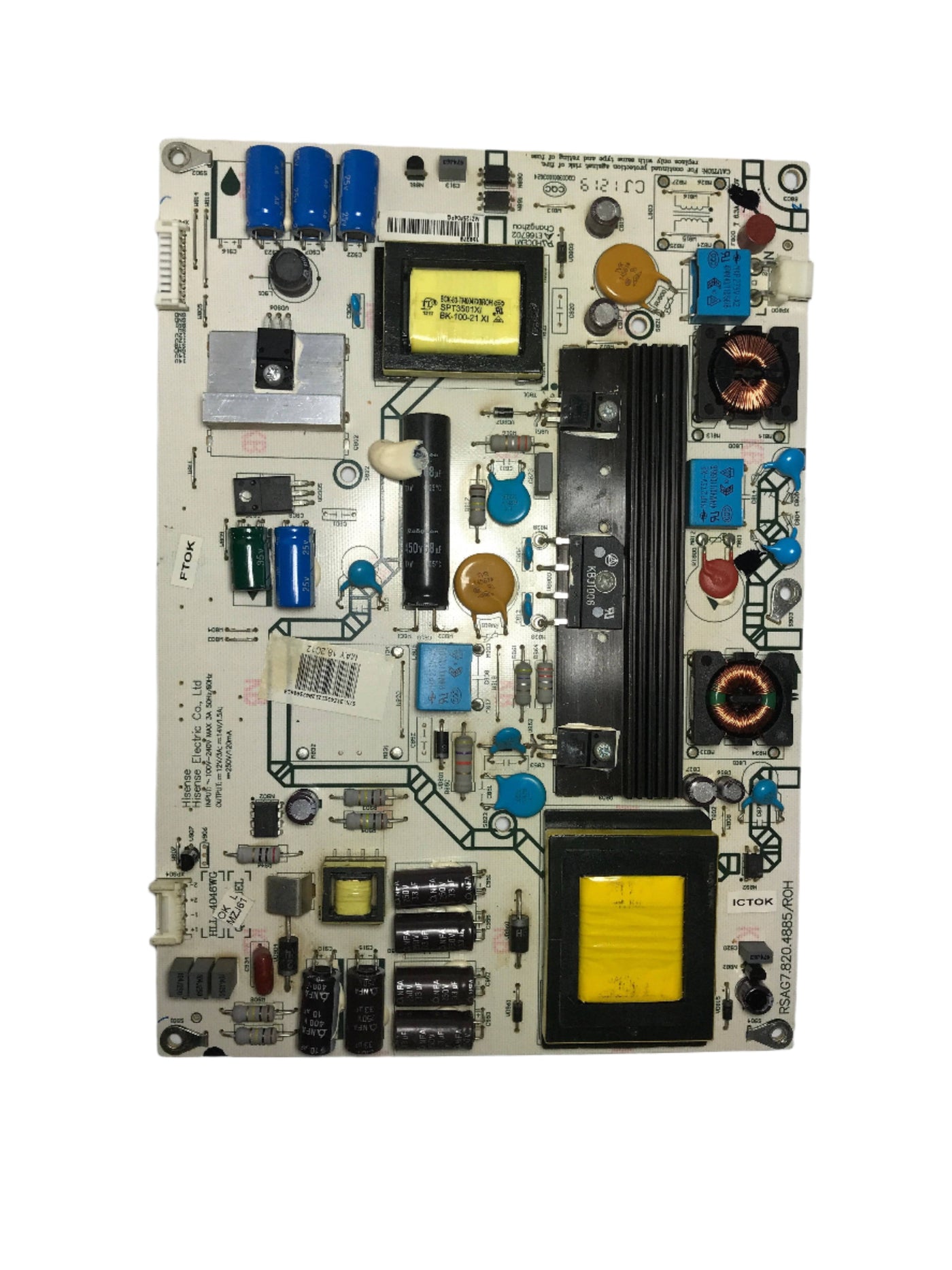 Hisense 159279 (RSAG7.820.4885 R0H) Power Supply for F42K20E